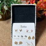 7-Days Fashion Earring Set – Weekly Collection of Studs & Hoops